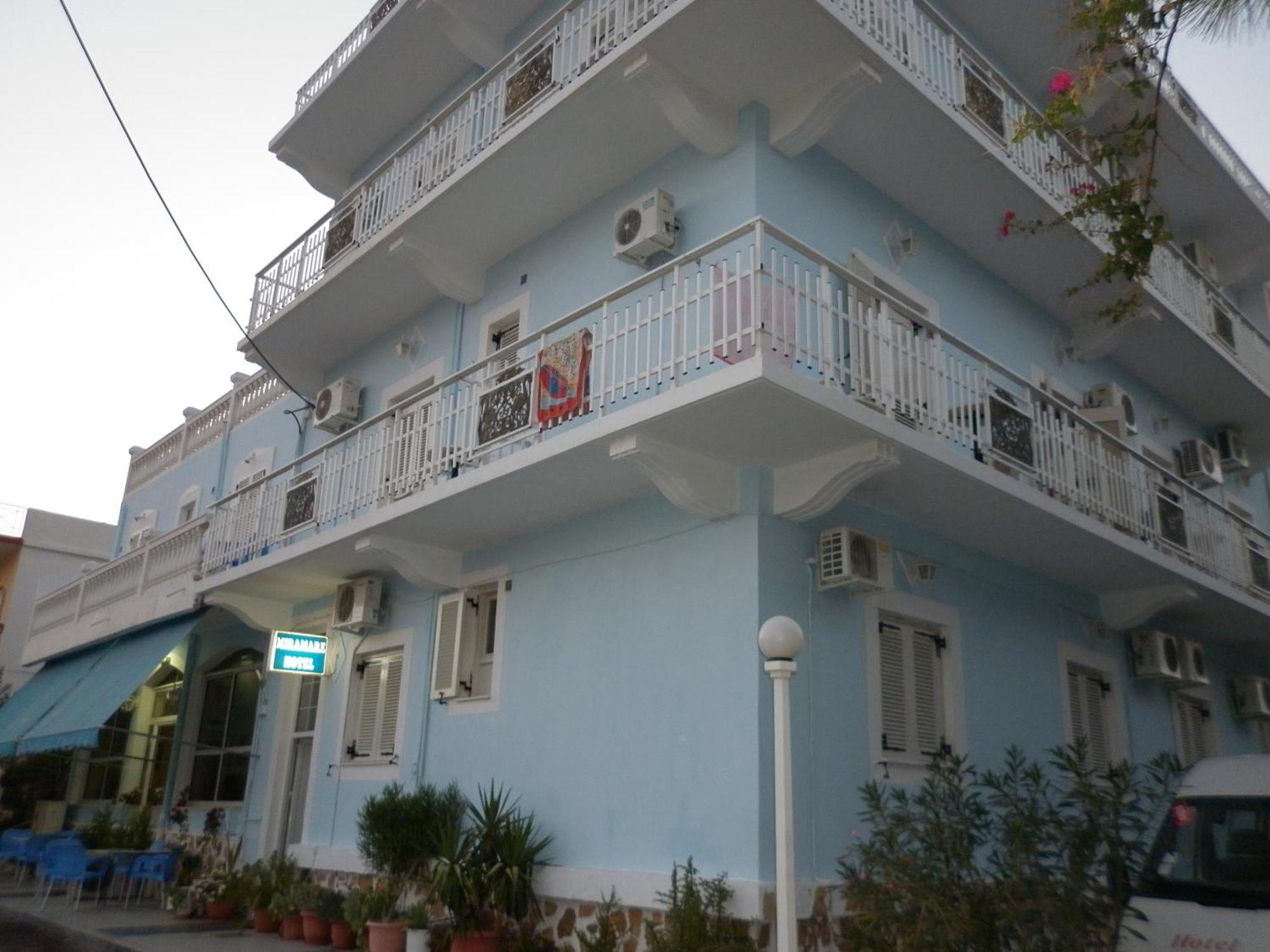 Miramare Hotel Lakkion Bagian luar foto