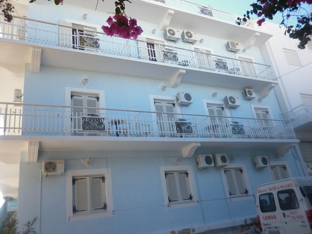 Miramare Hotel Lakkion Bagian luar foto