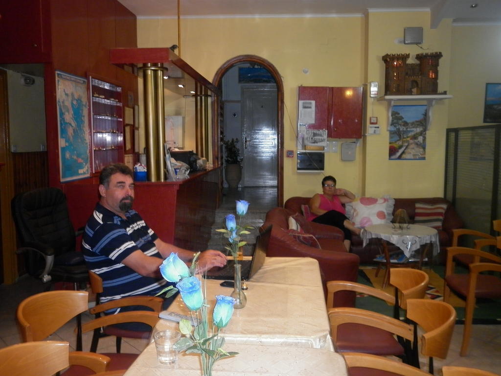 Miramare Hotel Lakkion Bagian luar foto