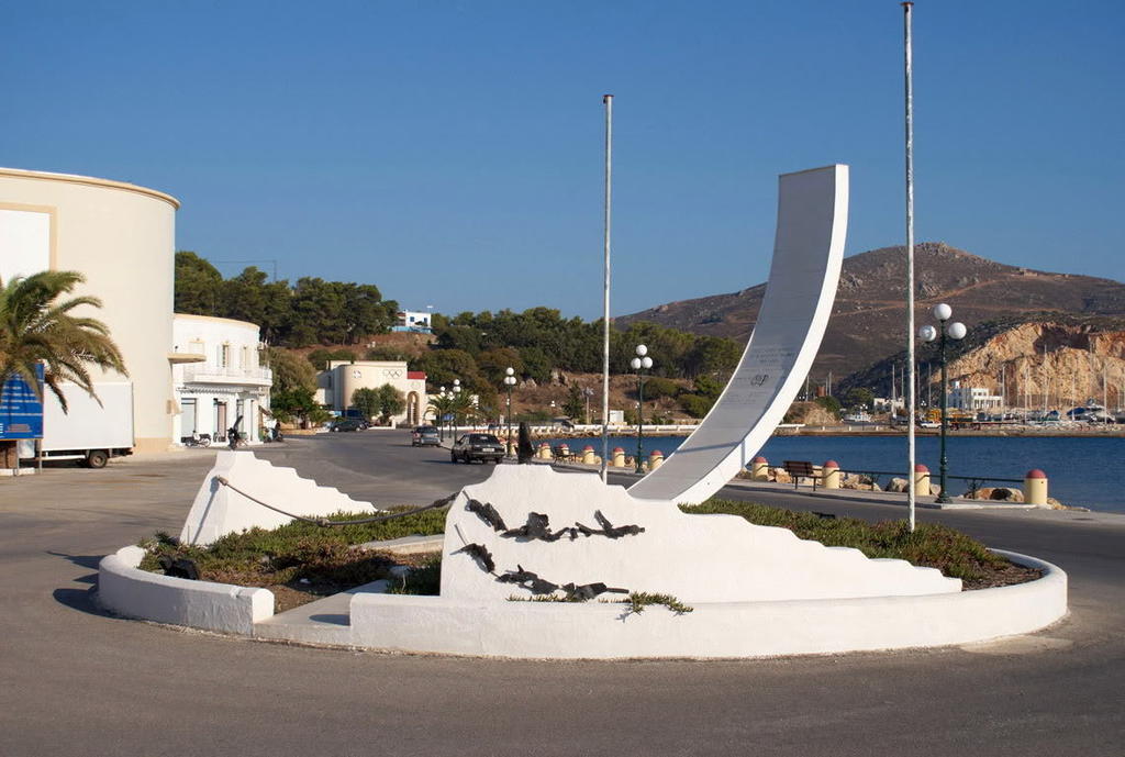 Miramare Hotel Lakkion Bagian luar foto